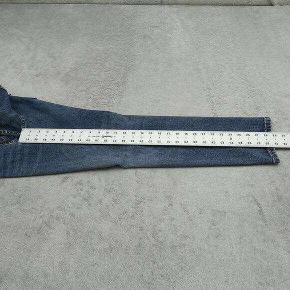 Levi's 511 Jeans Mens Fits 30x29 (Size 32x30) Blue Slim Stretch Denim Shrinkage - Picture 16 of 16